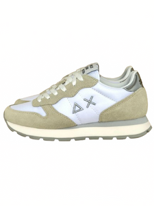 SNEAKERS DONNA BIANCHE/BEIGE Z34202 ALLY GOLD SILVER