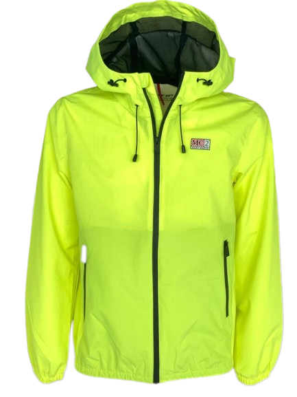 impermeabile uomo giallo