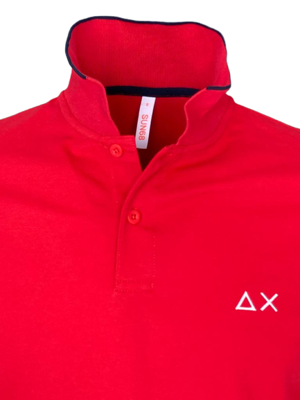 Polo uomo rossa sales