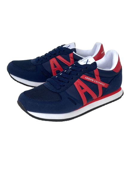 Scarpe blu rosse on sale