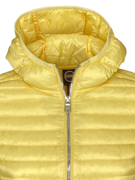 GIUBBINO DONNA GIALLO CON CAPPUCCIO