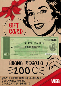 BUONO REGALO - GIFT CARD