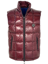 Carica l'immagine nel visualizzatore di Gallery, GILET UOMO BORDEAUX
