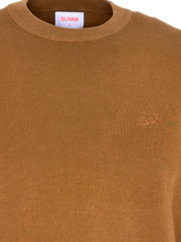 Carica l'immagine nel visualizzatore di Gallery, PULLOVER UOMO CAMMELLO GIROCOLLO
