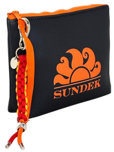 Carica l'immagine nel visualizzatore di Gallery, POCHETTE NERA/ARANCIO
