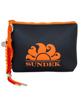 Carica l'immagine nel visualizzatore di Gallery, POCHETTE NERA/ARANCIO
