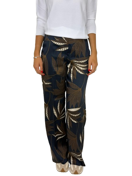 PANTALONE DONNA FANTASIA FLOREALE