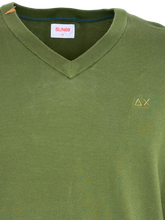 Carica l'immagine nel visualizzatore di Gallery, PULLOVER UOMO VERDE SCURO
