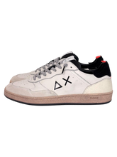 Carica l'immagine nel visualizzatore di Gallery, SNEAKERS UOMO BIANCO PANNA/NERO Z46146
