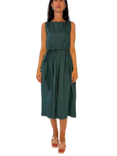 Carica l'immagine nel visualizzatore di Gallery, ABITO DONNA VERDE 100% COTONE

