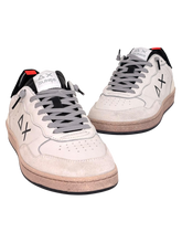 Carica l'immagine nel visualizzatore di Gallery, SNEAKERS UOMO BIANCO PANNA/NERO Z46146
