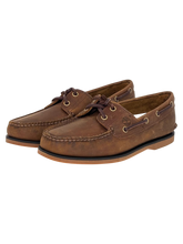 Carica l'immagine nel visualizzatore di Gallery, MOCASSINO UOMO MARRONE TB0A2FZX CLASS BOAT
