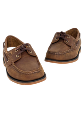 Carica l'immagine nel visualizzatore di Gallery, MOCASSINO UOMO MARRONE TB0A2FZX CLASS BOAT
