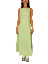 Carica l'immagine nel visualizzatore di Gallery, ABITO DONNA VERDE PISTACCHIO LUNGO
