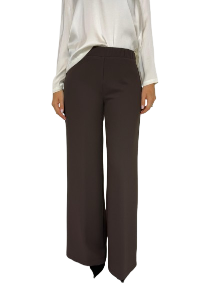 PANTALONE DONNA MARRONE
