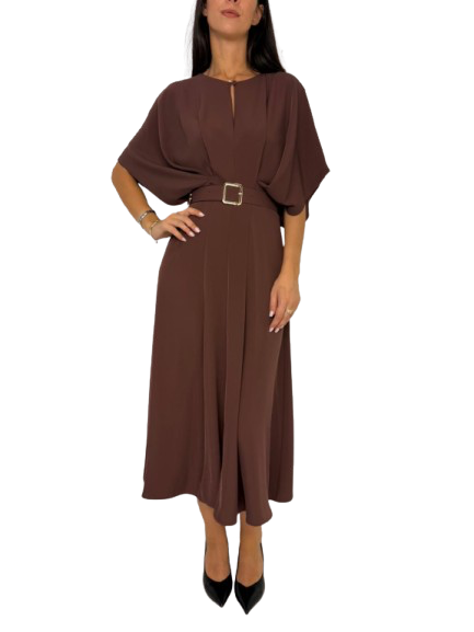 ABITO DONNA MARRONE