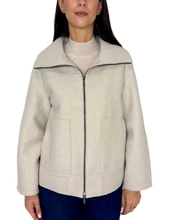 Carica l&#39;immagine nel visualizzatore di Gallery, CAPPOTTO DONNA PANNA CORTO
