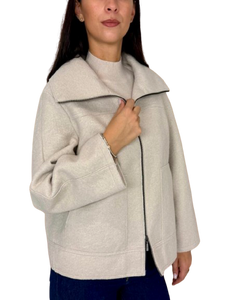 CAPPOTTO DONNA PANNA CORTO