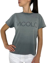 Carica l&#39;immagine nel visualizzatore di Gallery, T-SHIRT DONNA GRIGIA
