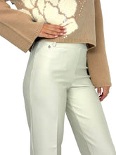 Carica l&#39;immagine nel visualizzatore di Gallery, PANTALONE DONNA PANNA
