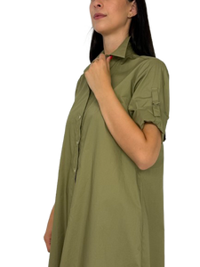 ABITO DONNA CHEMISIER VERDE