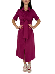 ABITO DONNA CHEMISIER BORDEAUX