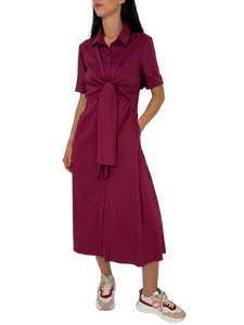 ABITO DONNA CHEMISIER BORDEAUX