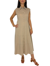 Carica l'immagine nel visualizzatore di Gallery, ABITO DONNA BEIGE
