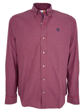 Carica l'immagine nel visualizzatore di Gallery, CAMICIA UOMO FANTASIA CHECK ROSSO/BLU
