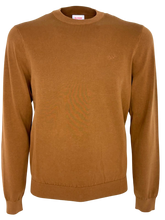 Carica l'immagine nel visualizzatore di Gallery, PULLOVER UOMO TINTA CUOIO
