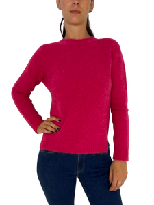 MAGLIONE DONNA FUCSIA