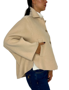 CAPPOTTO DONNA MISTO LANA