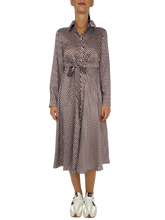 Carica l&#39;immagine nel visualizzatore di Gallery, ABITO DONNA FANTASIA BORDEAUX
