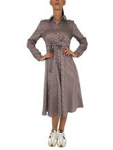 Carica l&#39;immagine nel visualizzatore di Gallery, ABITO DONNA FANTASIA BORDEAUX
