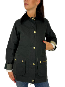 GIACCA IMPERMEABILE DONNA VERDE
