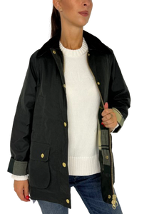 GIACCA IMPERMEABILE DONNA VERDE