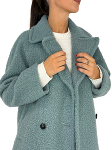 CAPPOTTO DONNA CARTA DA ZUCCHERRO CORTO IN TEDDY