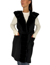 Carica l&#39;immagine nel visualizzatore di Gallery, GILET DONNA NERO
