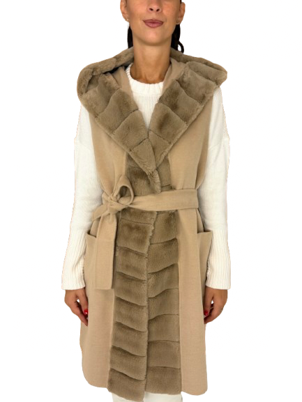 GILET DONNA CAMMELLO