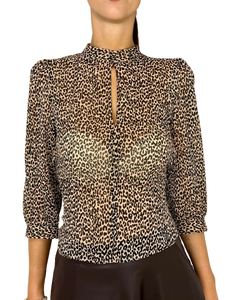 CAMICIA DONNA FANTASIA ANIMALIER