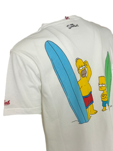 T-SHIRT UOMO BIANCA LIKE FATHER LIKE SON