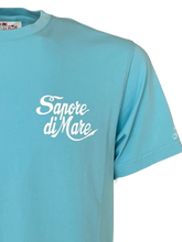 Carica l&#39;immagine nel visualizzatore di Gallery, T-SHIRT UOMO AZZURRA SAPORE DI MARE
