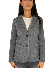 Carica l&#39;immagine nel visualizzatore di Gallery, GIACCA DONNA GRIGIA MONOPETTO
