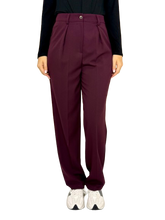 Carica l'immagine nel visualizzatore di Gallery, PANTALONE DONNA BORDEAUX
