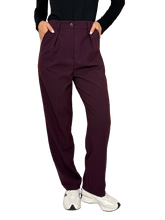 Carica l'immagine nel visualizzatore di Gallery, PANTALONE DONNA BORDEAUX

