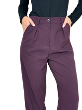 Carica l'immagine nel visualizzatore di Gallery, PANTALONE DONNA BORDEAUX

