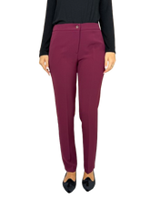 Carica l&#39;immagine nel visualizzatore di Gallery, PANTALONE DONNA BORDEAUX
