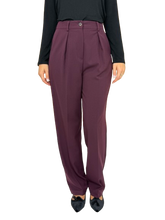 Carica l'immagine nel visualizzatore di Gallery, PANTALONE DONNA BORDEAUX
