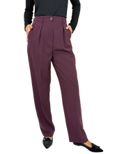 Carica l'immagine nel visualizzatore di Gallery, PANTALONE DONNA BORDEAUX
