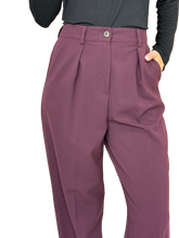 Carica l'immagine nel visualizzatore di Gallery, PANTALONE DONNA BORDEAUX
